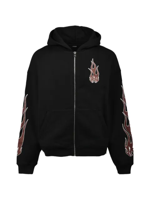 AMIRI flame zip hoodie
