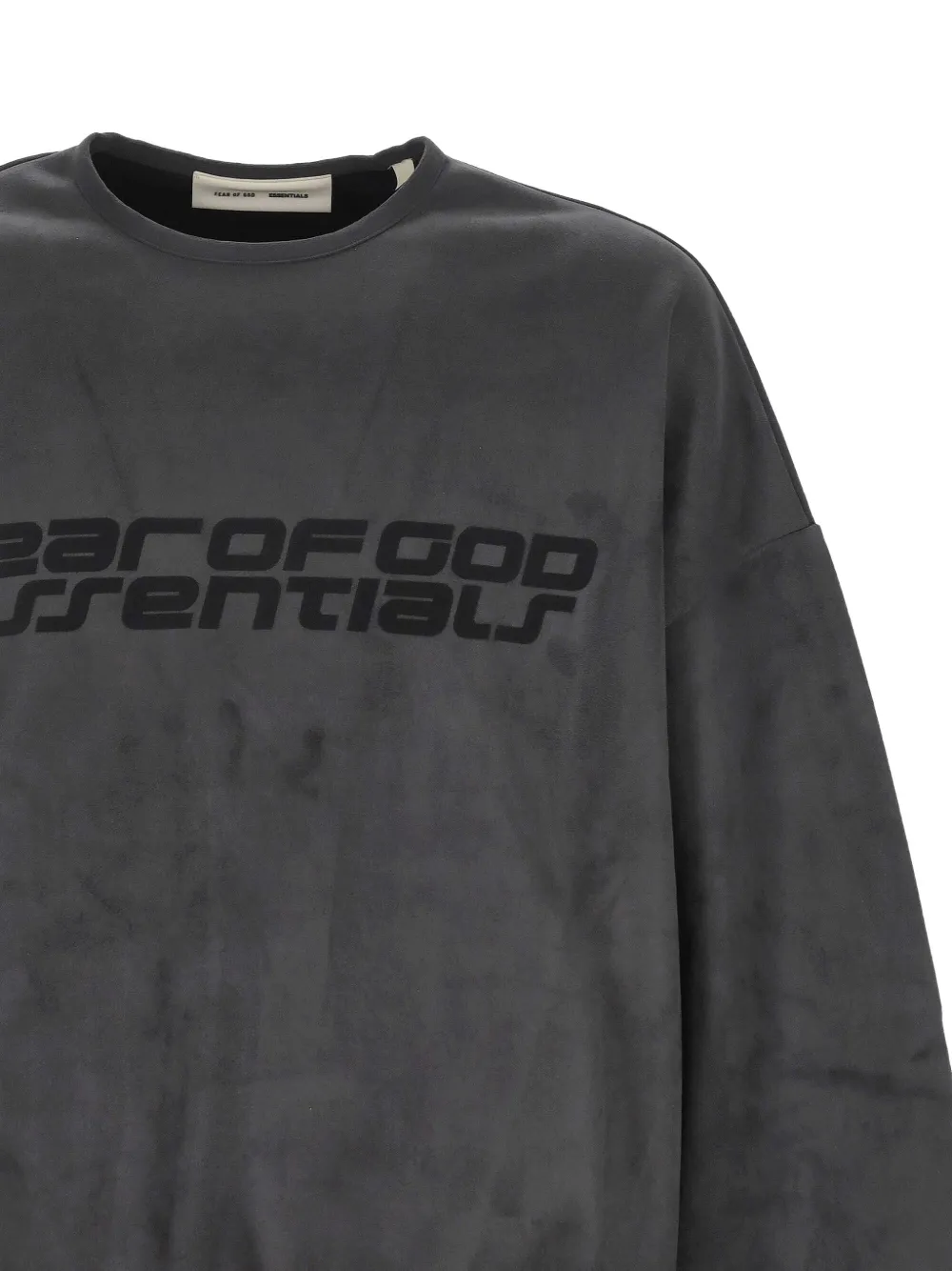 FEAR OF GOD ESSENTIALS Sweater met logo Grijs
