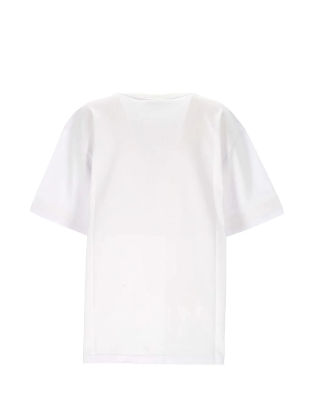  Lorena Antoniazzi Graphic Insert T-shirt - White 