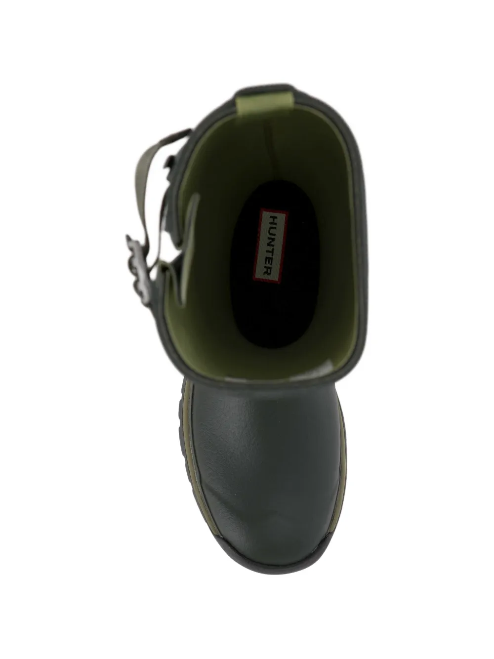 Hunter Laarzen met gesp Groen