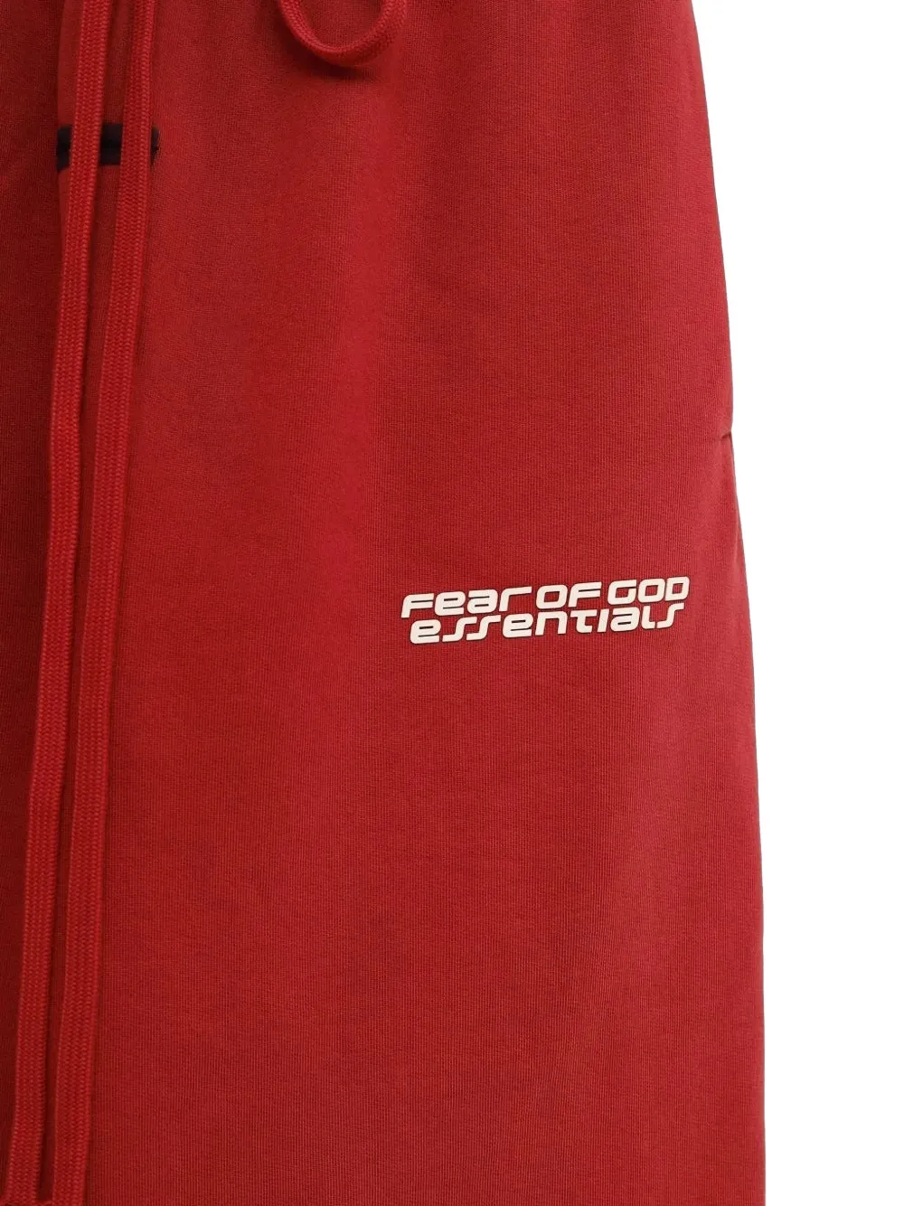  Fear Of God Essentials Drawstring Trousers - Red 