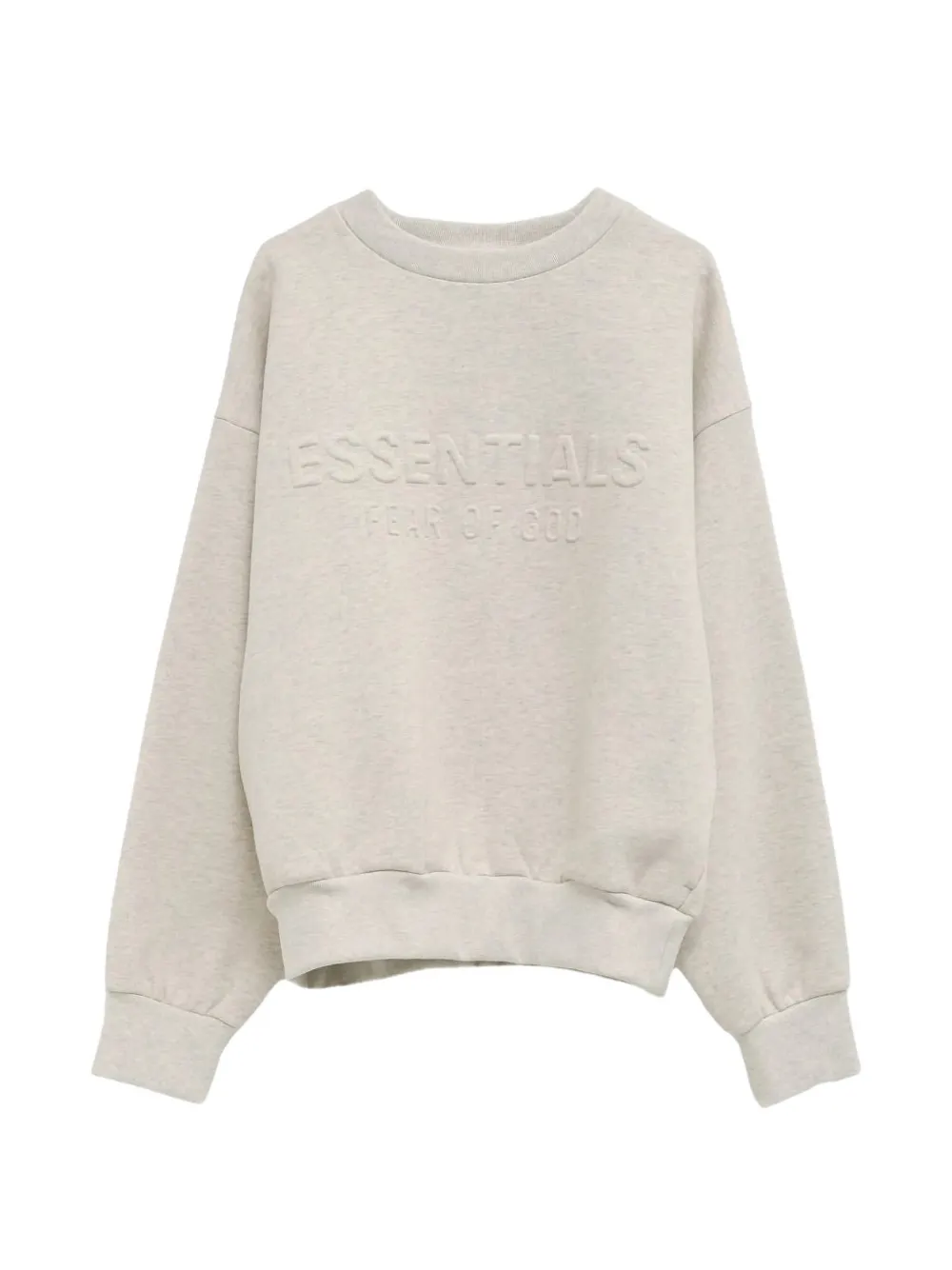 FEAR OF GOD ESSENTIALS embossed-logo sweatshirt - Toni neutri