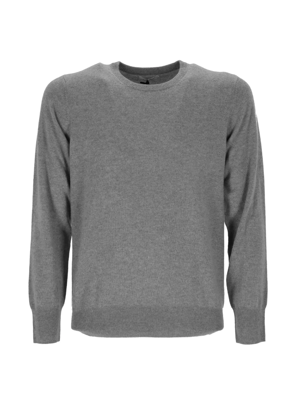Soft Goat crew-neck sweater - Grigio