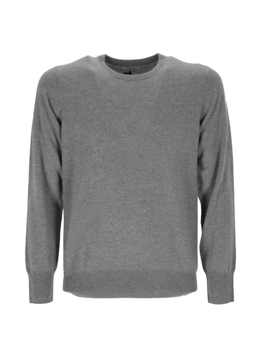 Soft Goat crew-neck sweater - Grigio