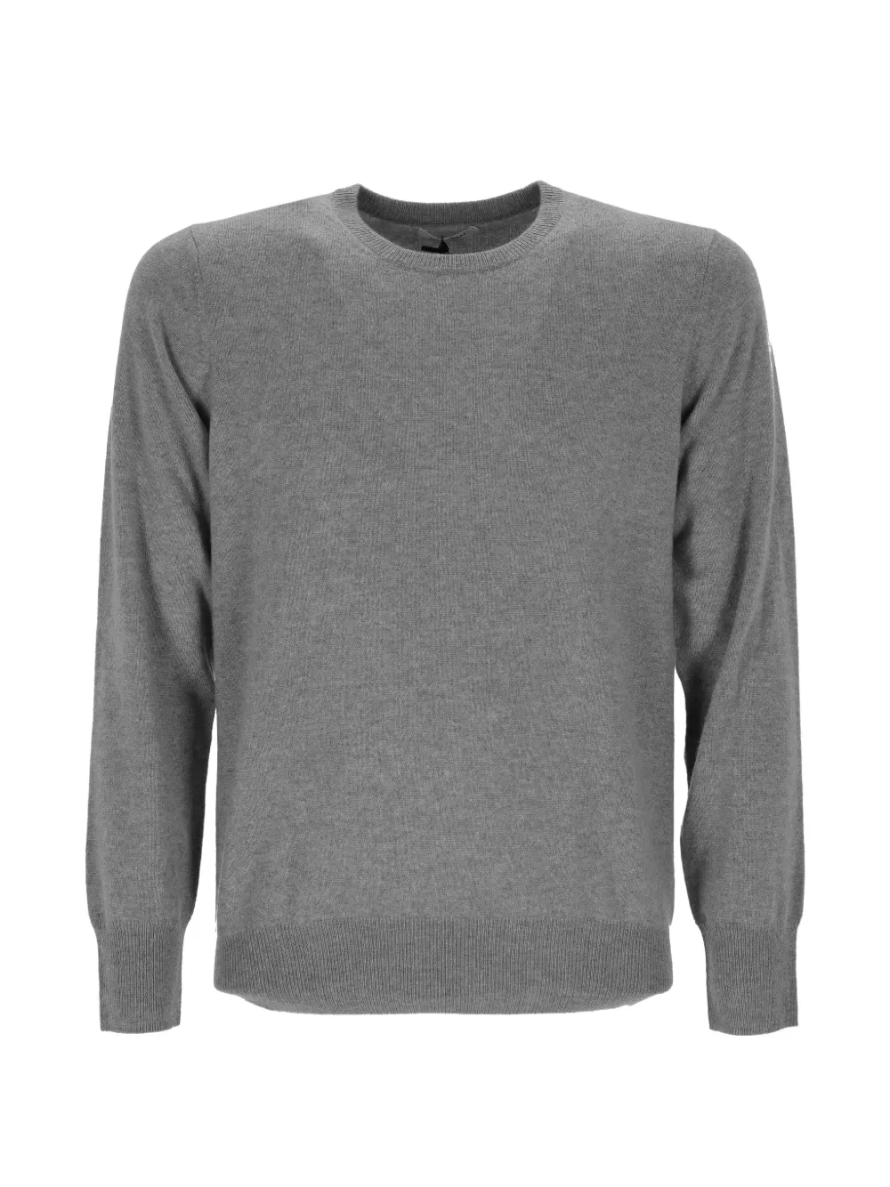 Soft Goat crew-neck sweater - Grigio