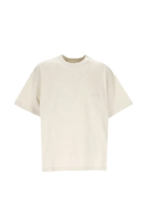 FEAR OF GOD ESSENTIALS oatmeal heather cotton T-shirt