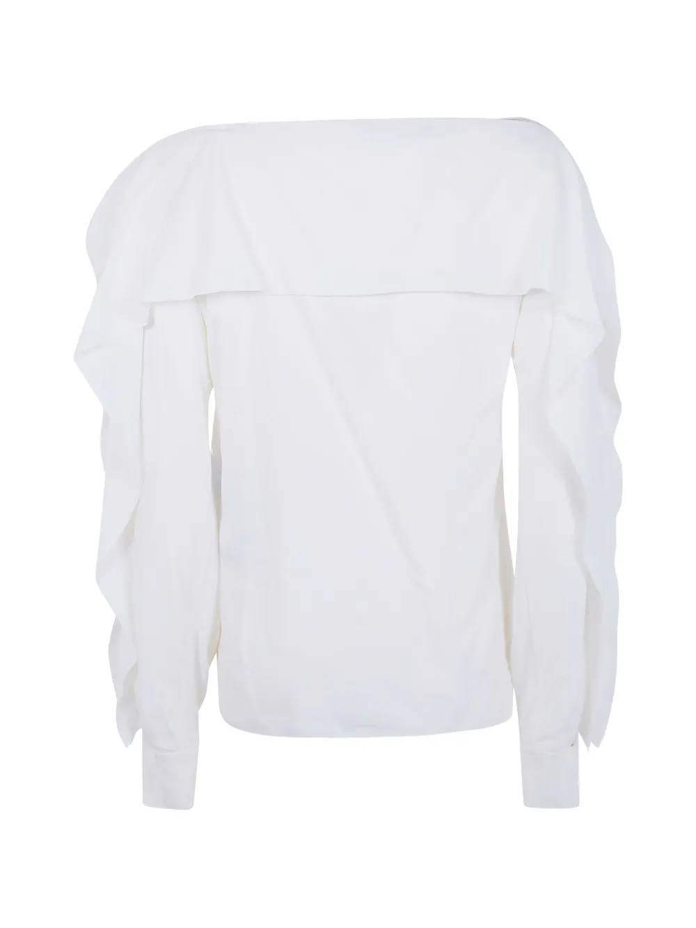 Lanvin ruffled knitwear - Bianco
