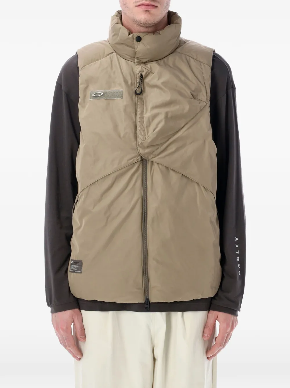 Oakley Fgl Red Code padded zipped vest - Brown