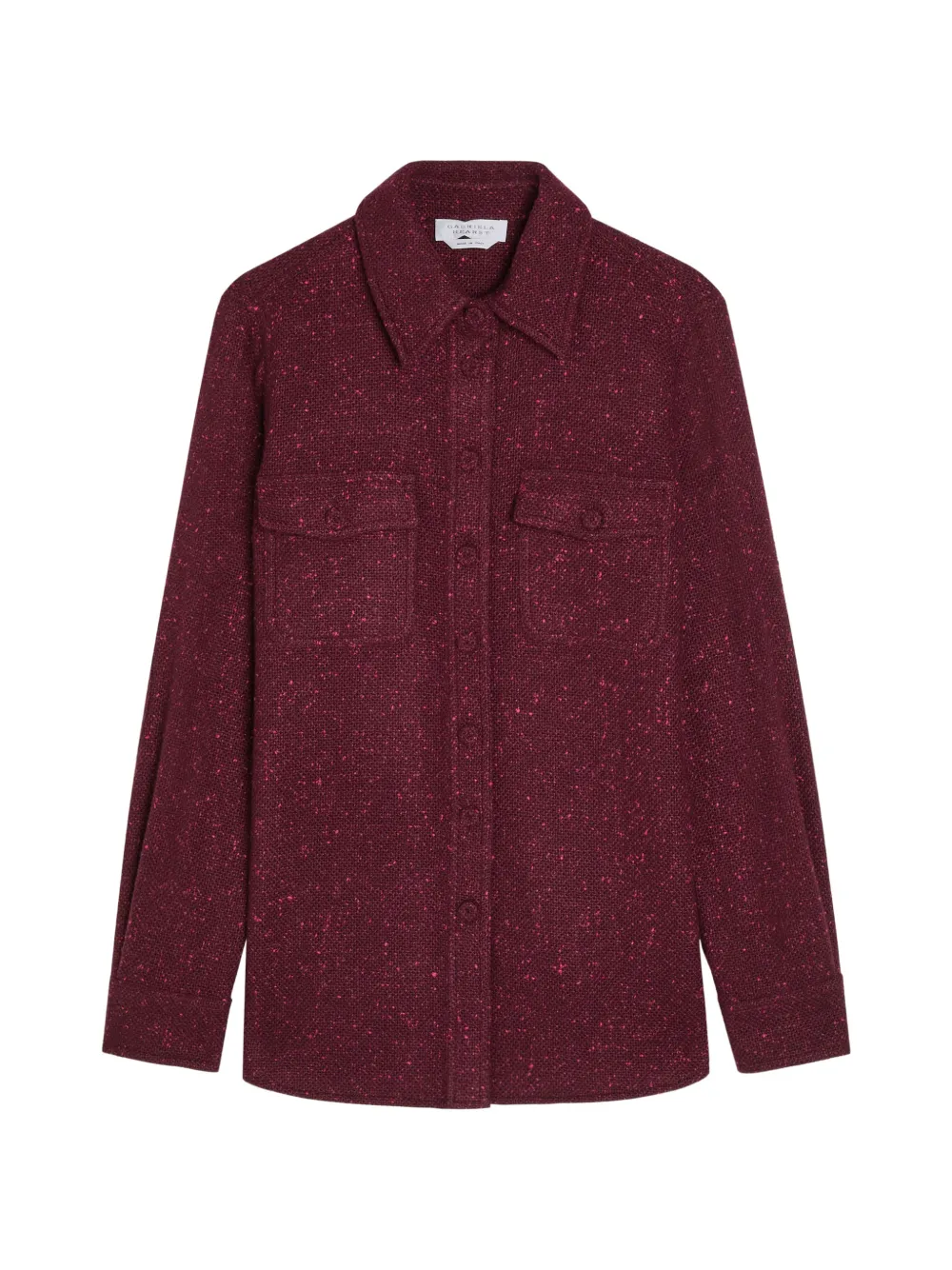 Gabriela Hearst John Austin shirt - Rosso