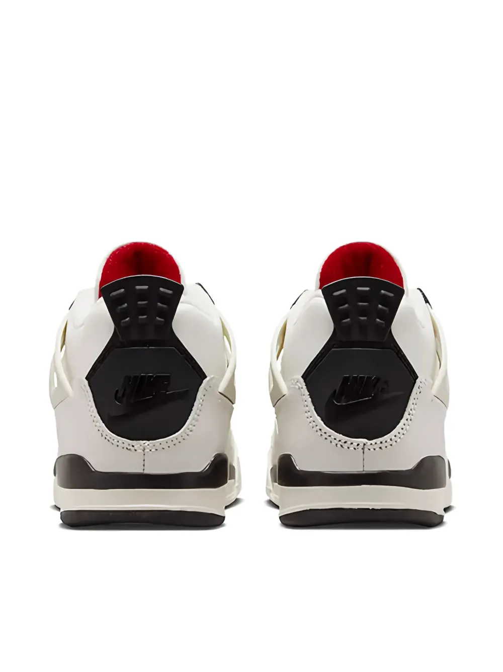 Jordan Kids grid-panel logo-patch sneakers Beige