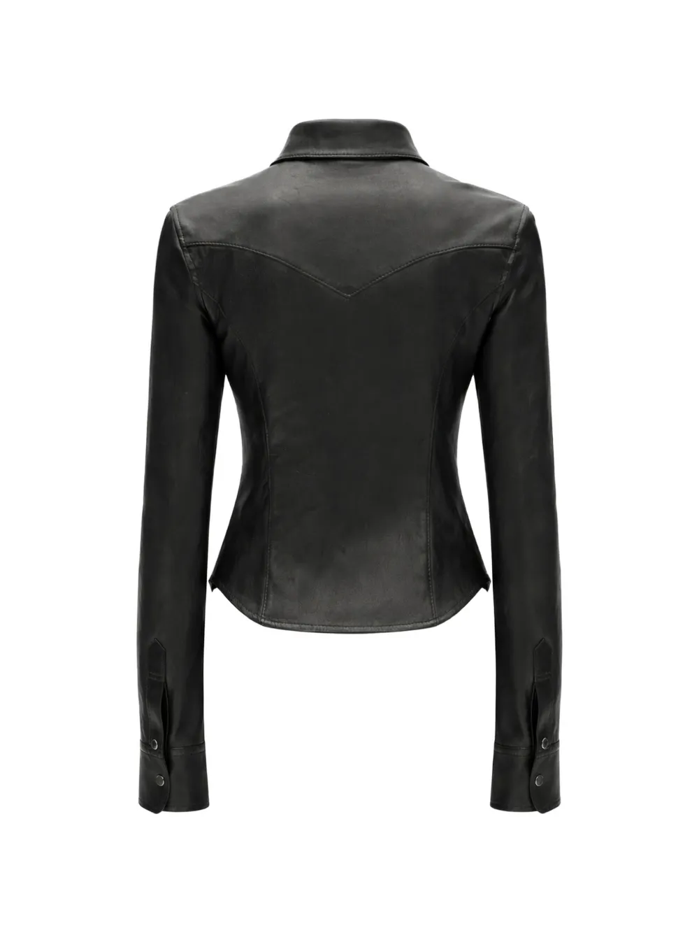  Ann Demeulemeester Drika Fitted Shirt - Black 
