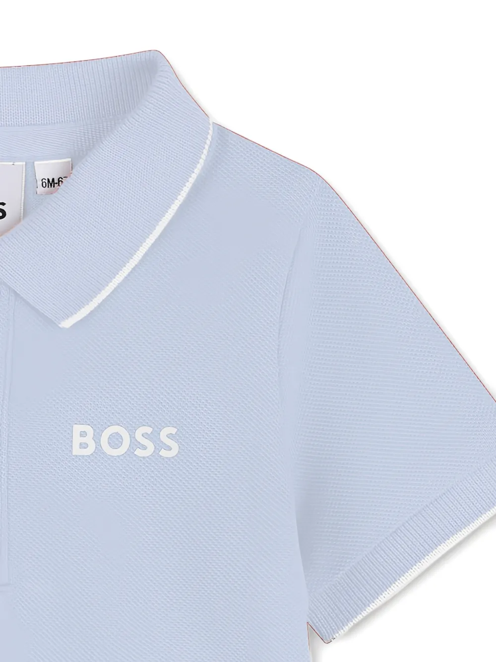  Boss Kidswear Short-sleeve Polo Top - Blue 