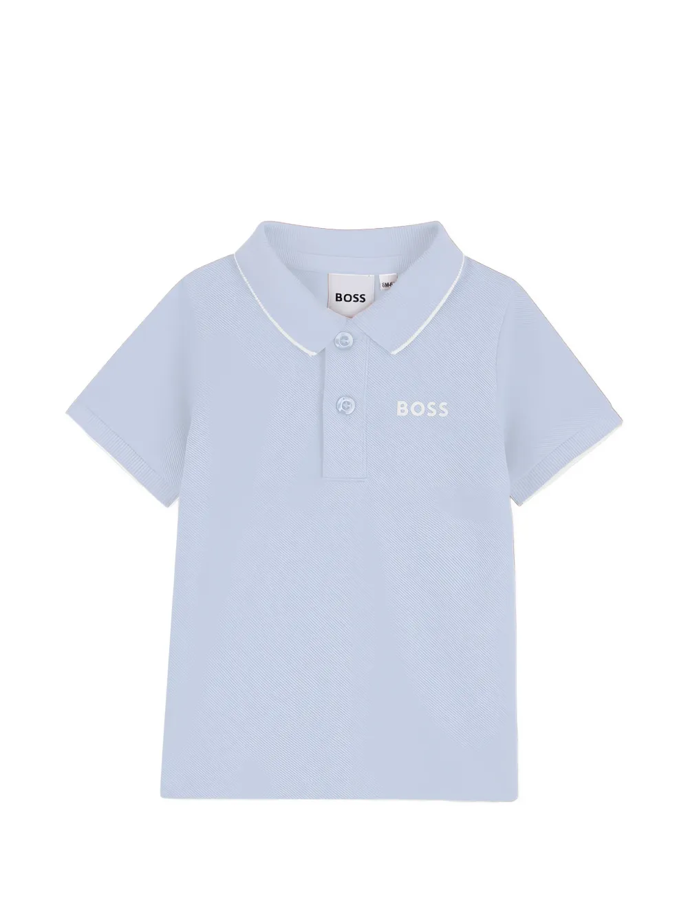 BOSS Kidswear short-sleeve polo top - Blu