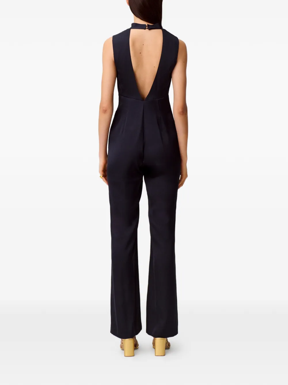 Tie Neck Jumpsuit