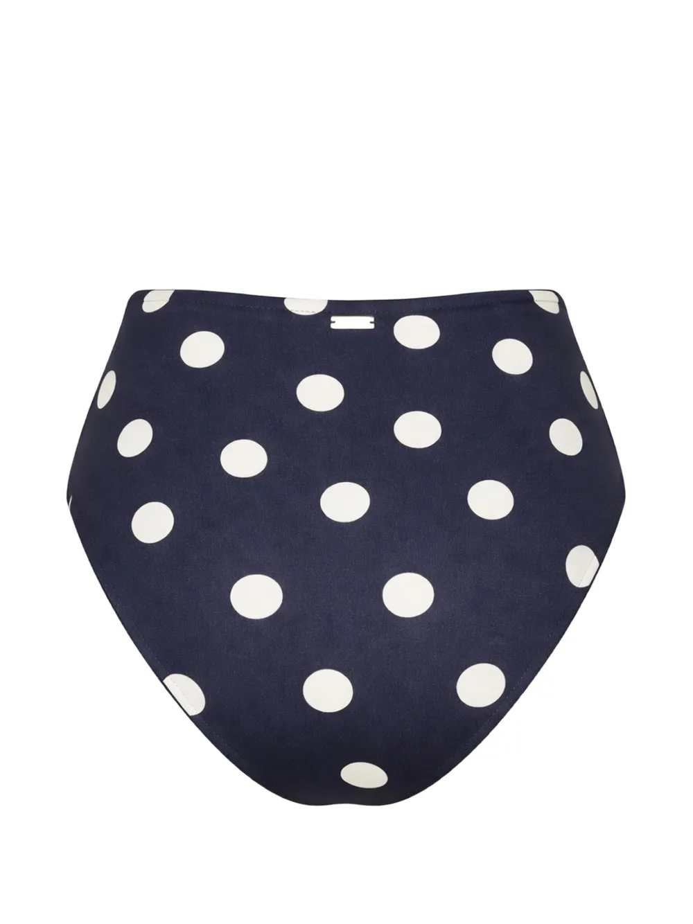 Cult Gaia Alouette high waist bikinislip met stippen Blauw