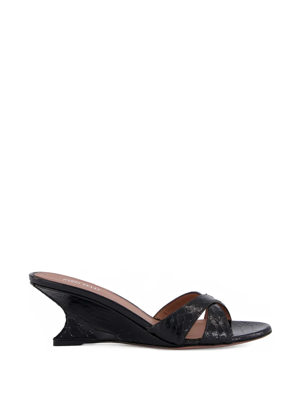 Paris Texas Nina criss-cross sandals - Nero