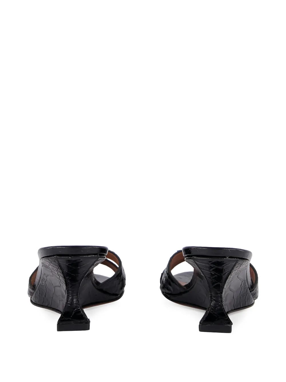 Paris Texas Nina sandalen met gekruiste bandjes Zwart