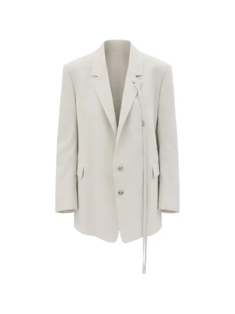 Ann Demeulemeester Blazer con nodo