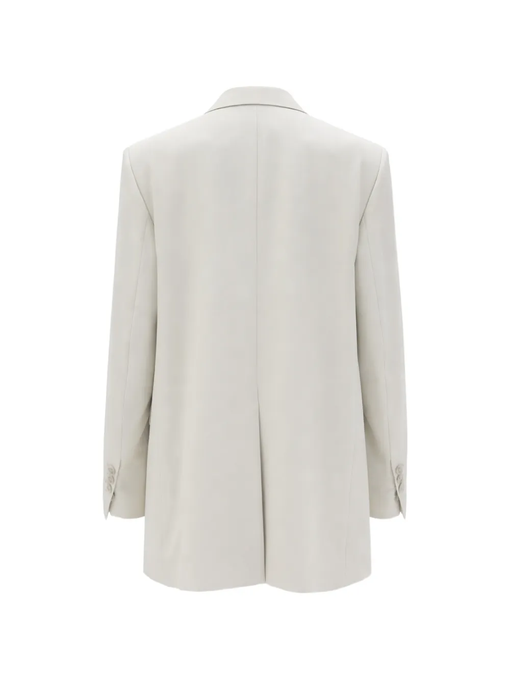  Ann Demeulemeester Tie-detail Blazer - Neutrals 