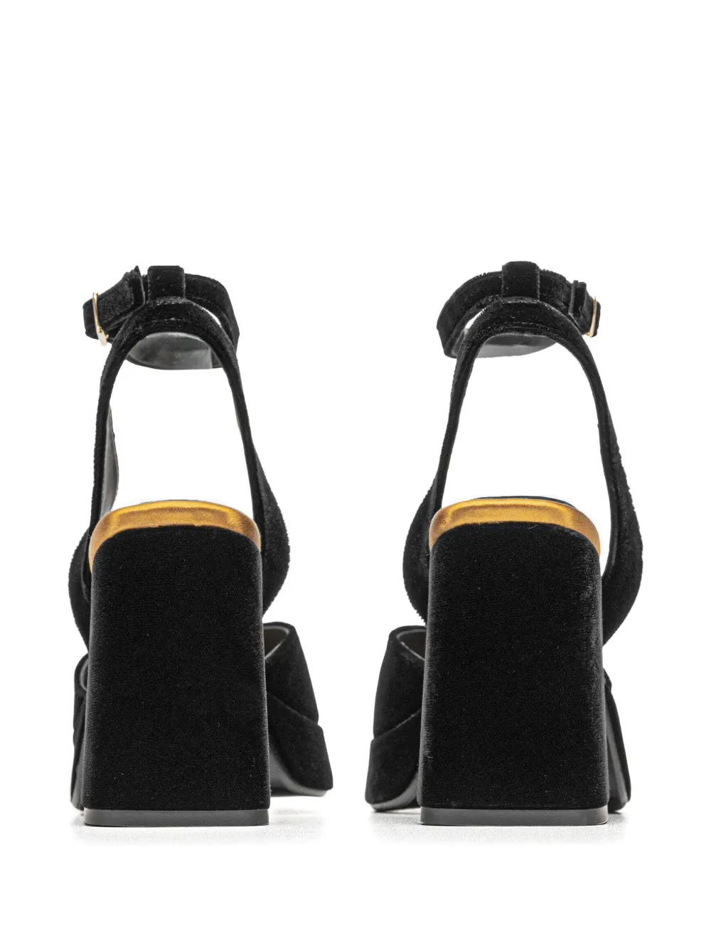 Castañer Verona pumps met plateauzool Zwart