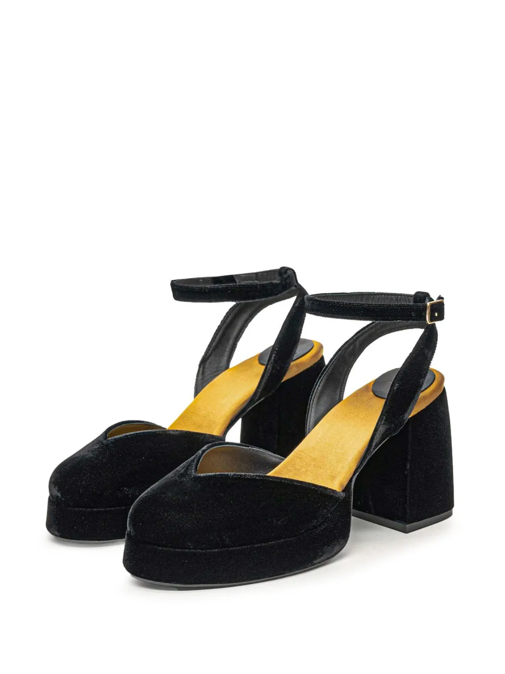 Castañer Verona pumps met plateauzool Zwart