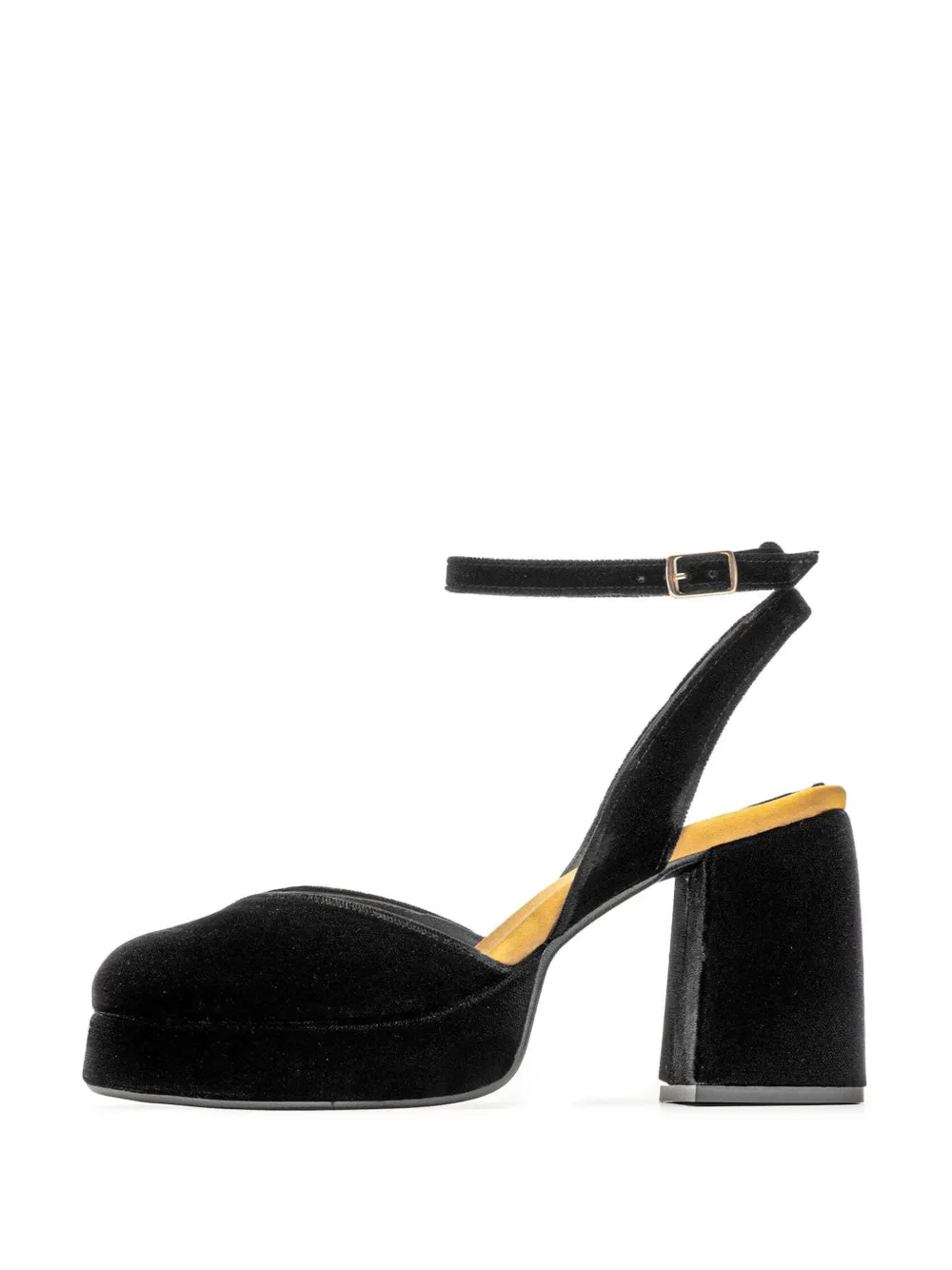 Castañer Verona platform strap pumps - Nero
