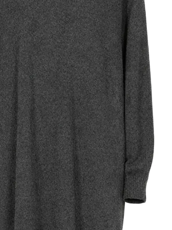 the row knit dress Jazmin Dress Grey The Row