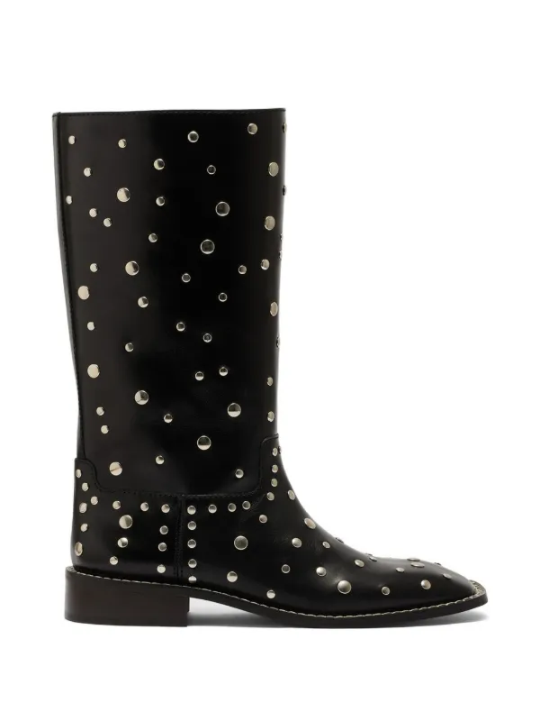 Wales Bonner The Journey Boots in Black