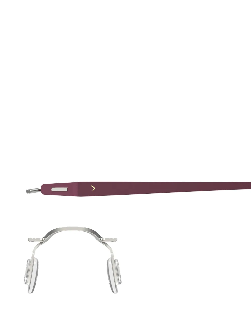  Blackfin Aero Loop Glasses - Silver 