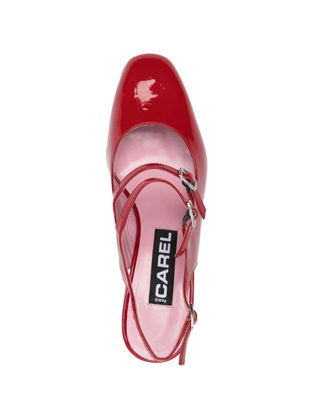 Carel Paris Carel buckle heel pumps Rood