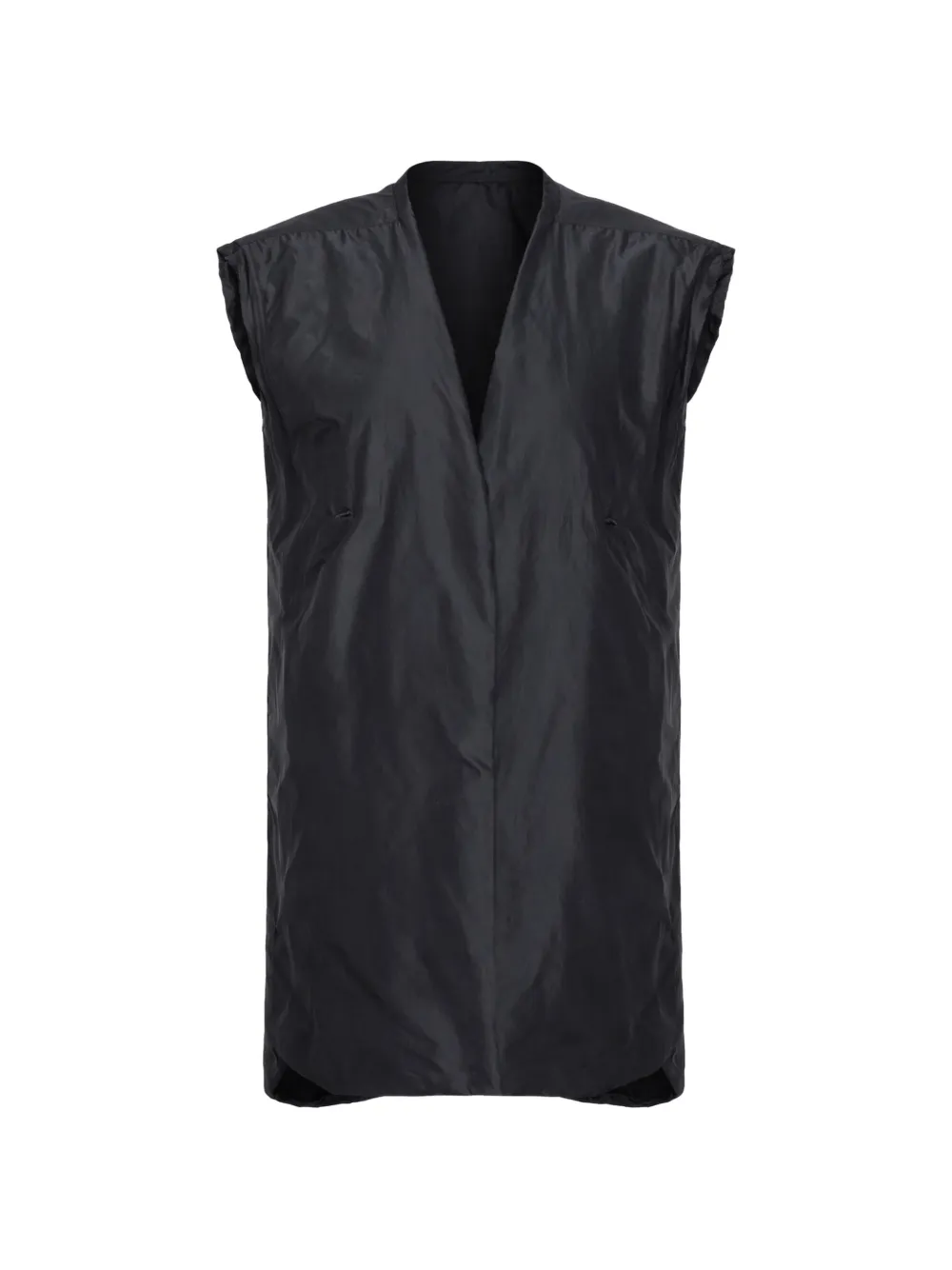 Rick Owens V-neck jacket - Black