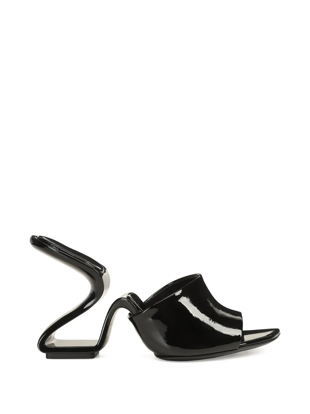 Sergio Rossi Sinuous sculpted sandals - Nero
