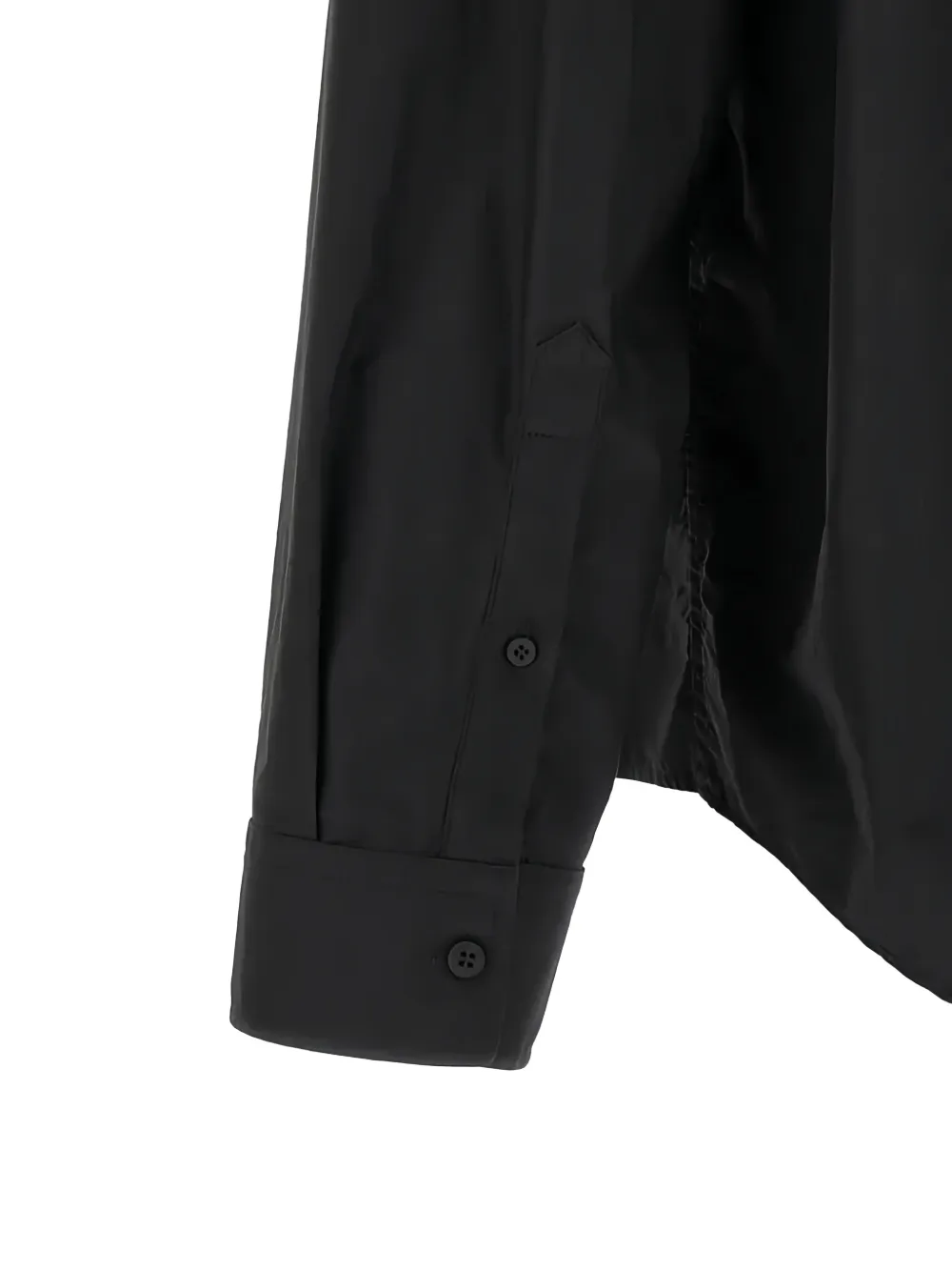 Balenciaga Katoenen shirtjack met knoopsluiting Zwart