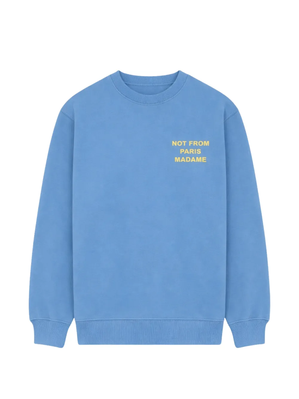 Drôle De Monsieur crew-neck sweatshirt - Blu