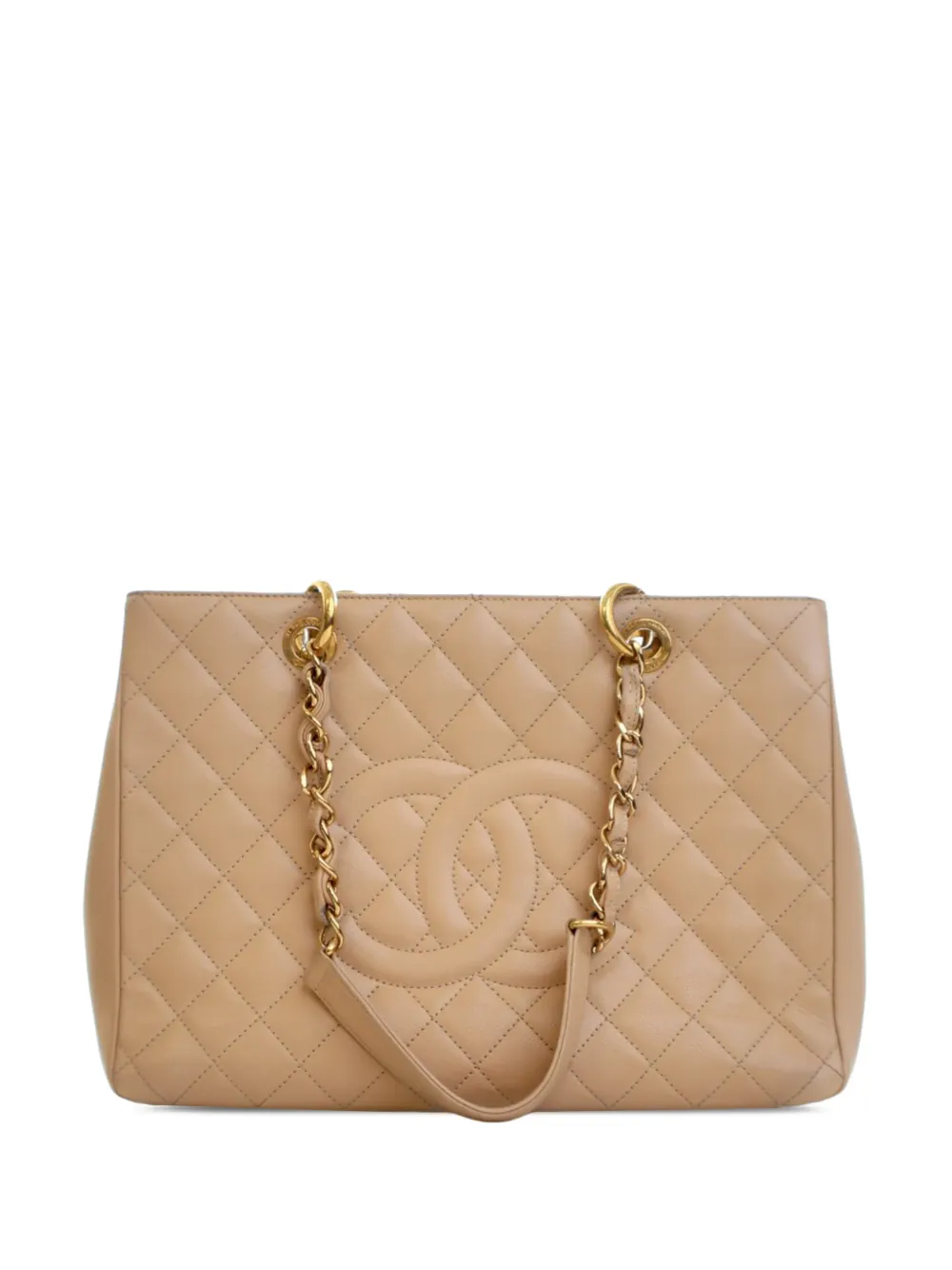 CHANEL Pre-Owned 2011 Caviar Grand Shopping tote bag - Marrone
