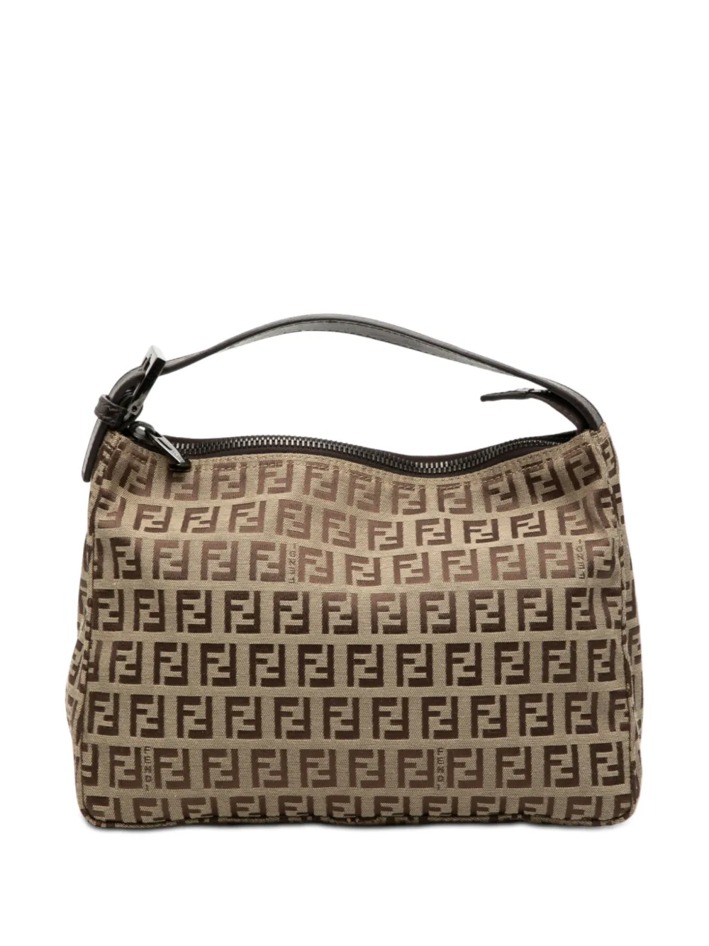 Fendi Pre-Owned 2000-2010 Zucchino Canvas handbag - Marrone