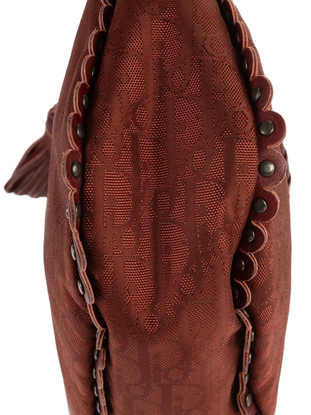 Mini Grommet Braided Strap Shoulder Bag
