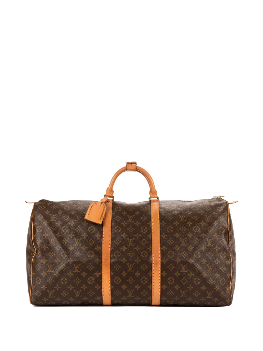Louis Vuitton Pre-Owned monogram-pattern holdall - Marrone