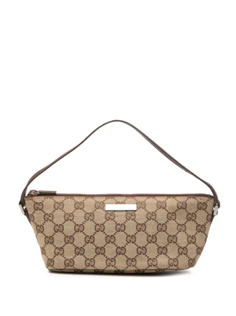 Gucci Pre-Owned 2000-2015 GG Canvas Boat schoudertas