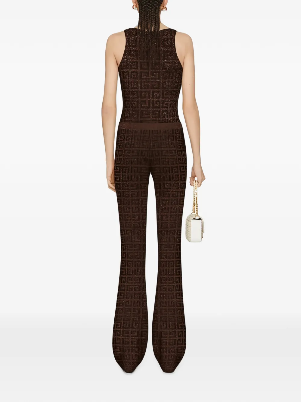 Givenchy 4G broek met monogram Bruin