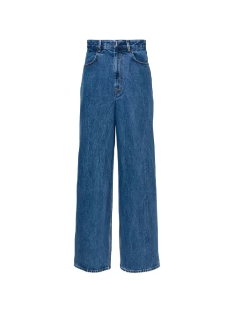 Givenchy low-crotch wide-leg jeans
