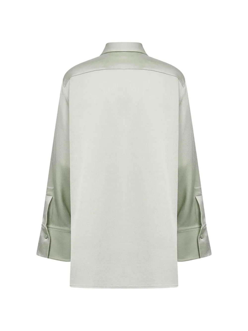 Jil Sander Blouse met wijde manchetten Groen