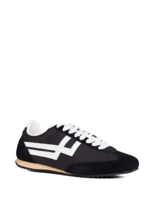 Keds Sneaker Donna Pursuit Con Lacci – Pelle Bianca Con Dettagli Neri – Morbida E Confortevole – Taglia 9