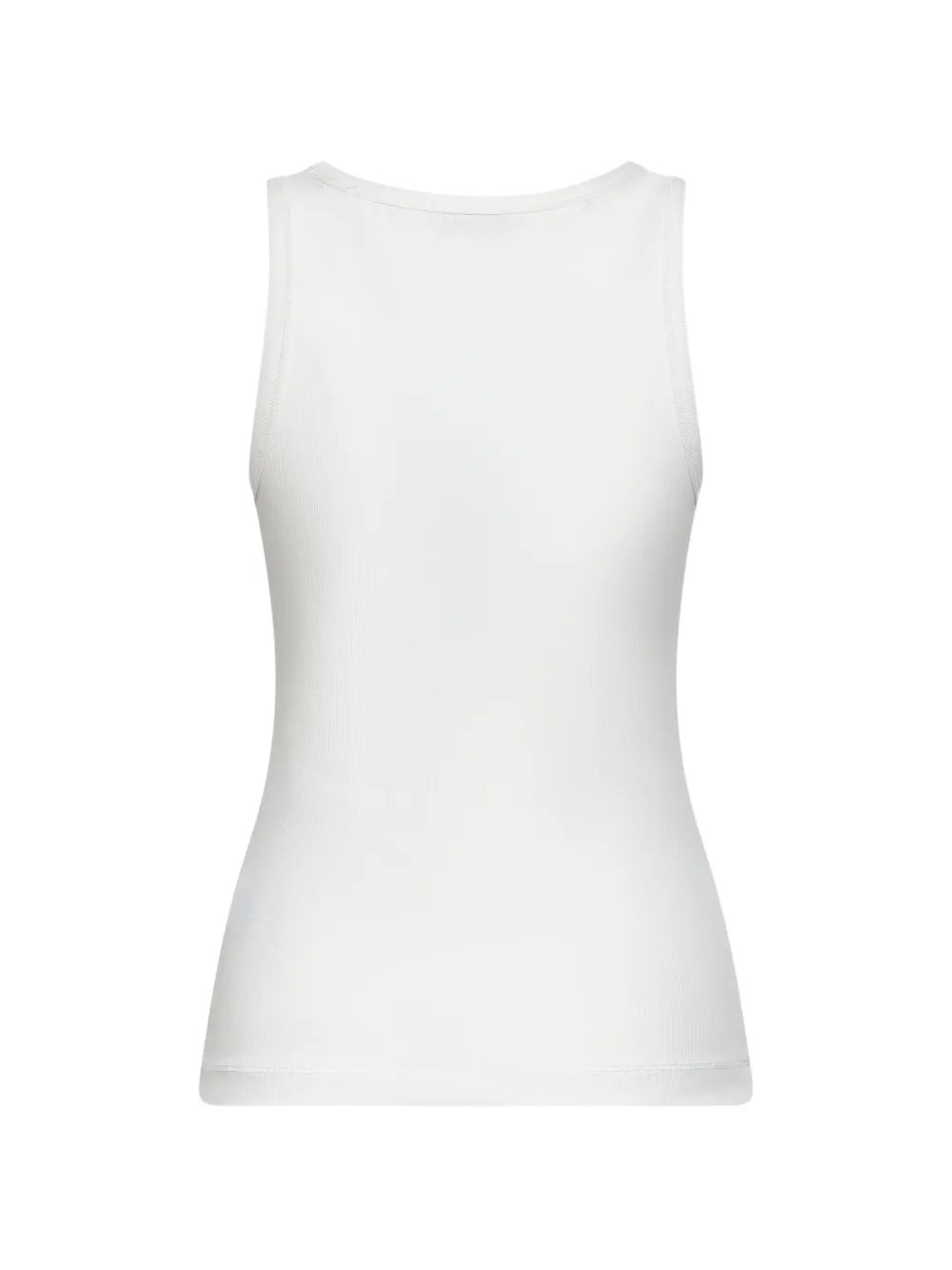  Diesel Logo-plaque Tank Top - White 