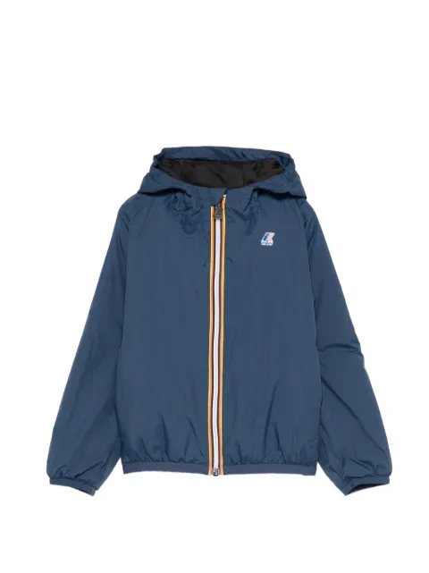 K Way Kids full-zip hooded jacket