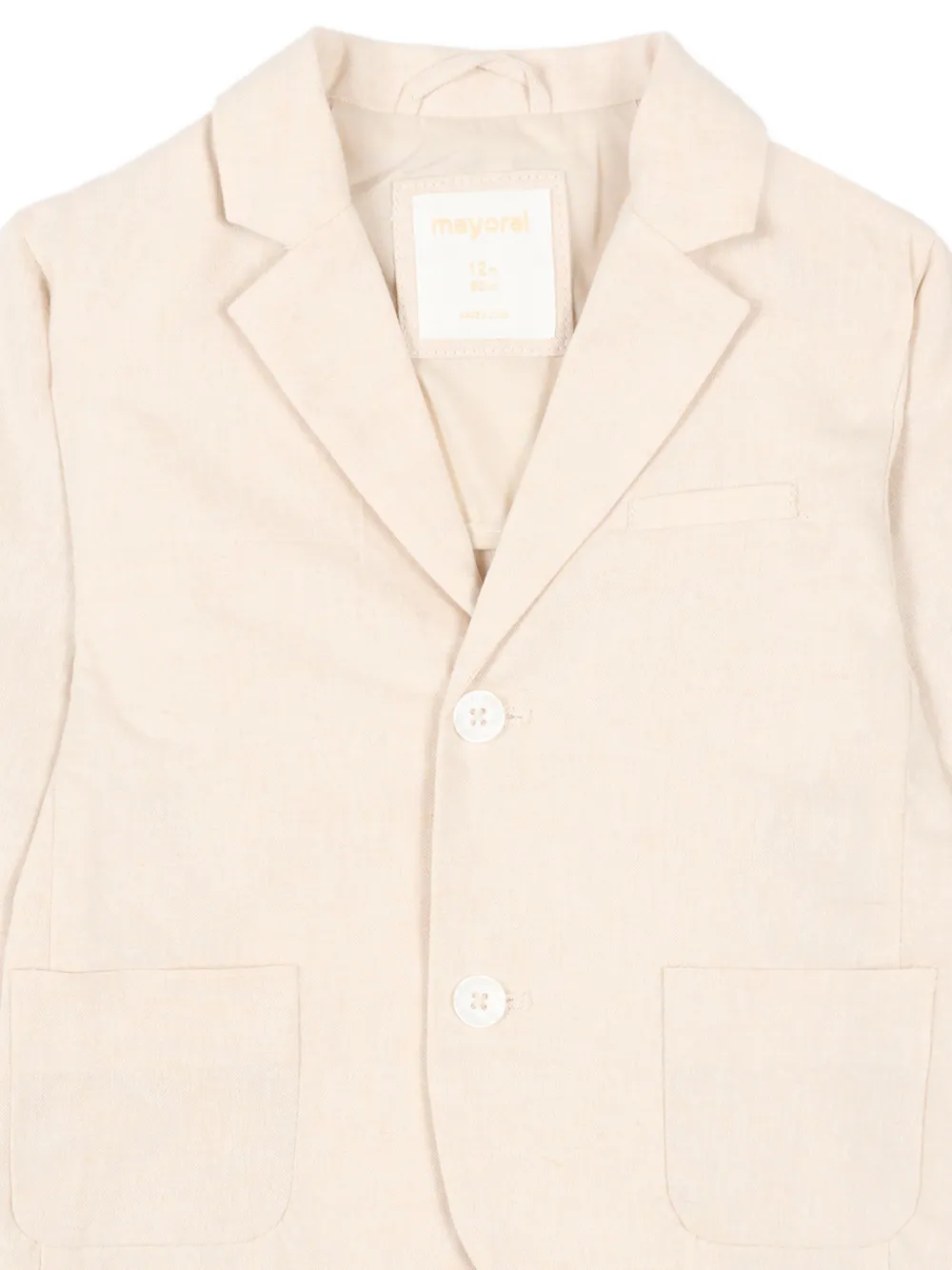  Mayoral Single-breasted Blazer - Neutrals 