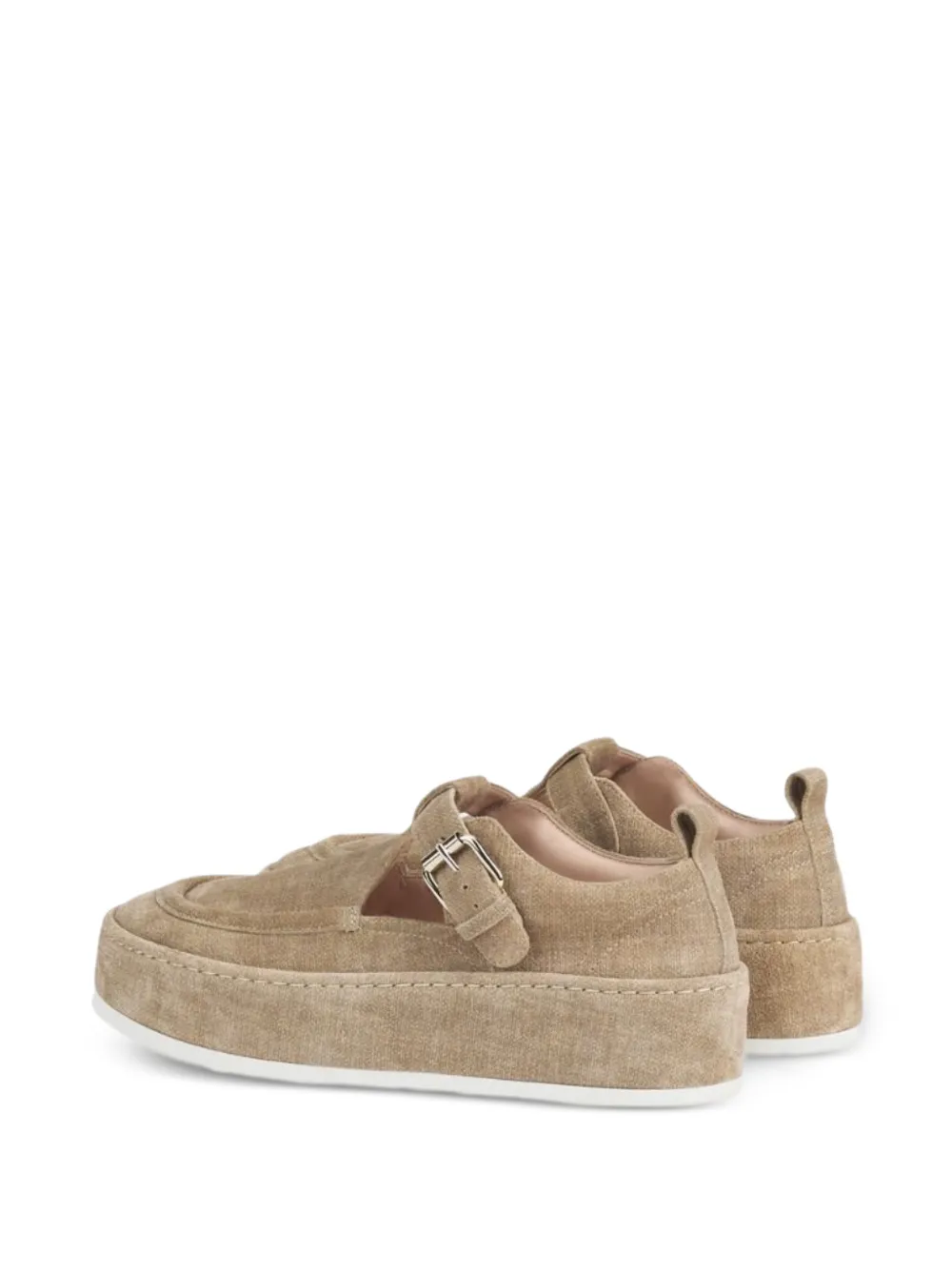  Agl Buckle Strap Mules - Neutrals 