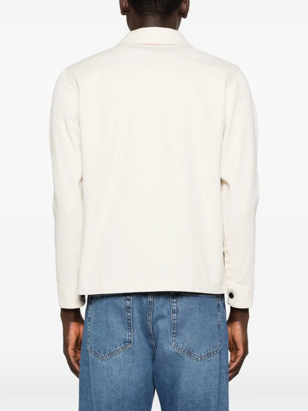 ASPESI Jas met knopen Beige