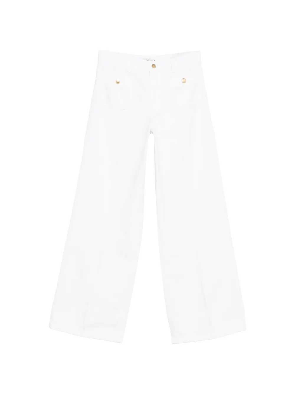 Tommy Hilfiger Hose mit Zierknöpfen - Weiß