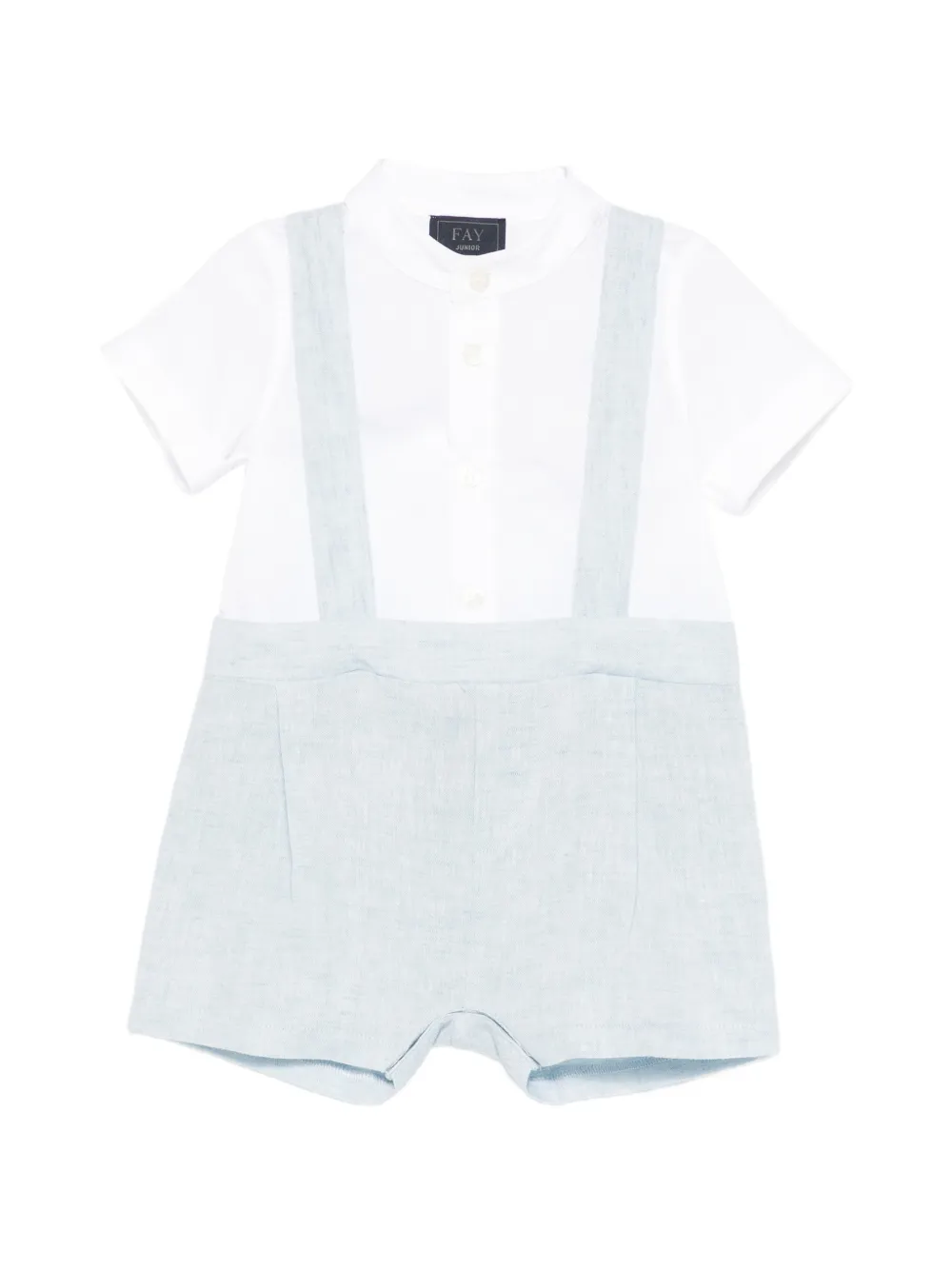 Fay Kids buttoned shorts - Blu